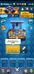 Conta Clash Royale │6177 Trofeús │10 Carta Lvl 14 │Campeão