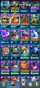 Conta Clash Royale │6177 Trofeús │10 Carta Lvl 14 │Campeão