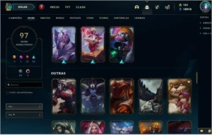 Conta do Lol de  2013 nivel  147 unranked - League of Legends