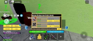 Conta com todas as game pess e varias frutas perme - Roblox