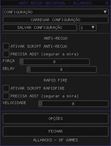 MACRO | SCRIPT | ANTI RECUO| NO RECOIL - TODOS OS JOGOS FPS - Steam