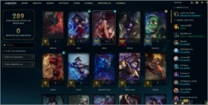 CONTA LEAGUE OF LEGENDS LEVEL 250 MUITAS SKINS LOL