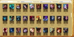 Conta League of Legends - 111 Skins - 112 Champs LOL