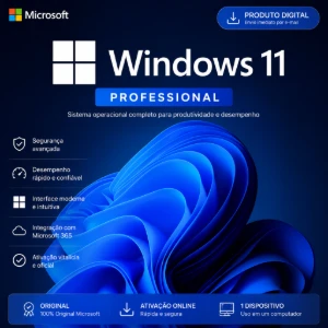 windows 11 Professional – Chave Original | Emissão de NF