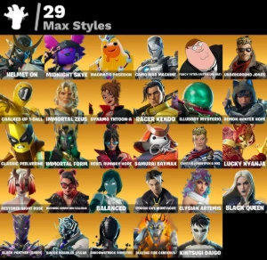 Conta Fortnite | 71 Skins | T-800 | Entrega automática!