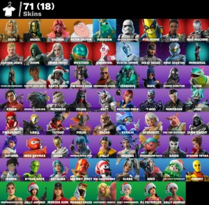 Conta Fortnite | 71 Skins | T-800 | Entrega automática!
