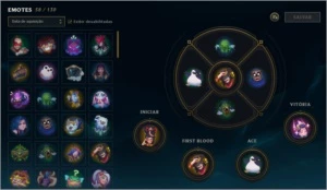Conta Platina com 174 skins - League of Legends LOL