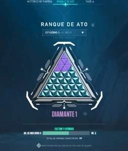 Conta valorant diamante