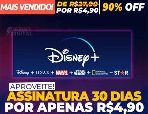 [Promoção] Disney+ Assinatura Premium 30 Dias
