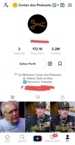 CONTA TIKTOK COM MAIS DE 170K SEGUIDORES - Redes Sociais
