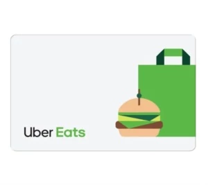 R$ 25 Uber Eats Cartão Pré-Pago - Gift Cards