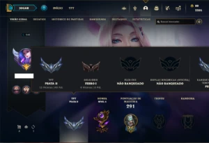 Conta Ferro 1 com 145 Champs e 114 Skins - League of Legends LOL