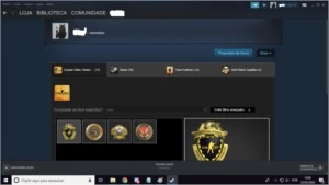 Conta Steam - CS GO Prime, medalhas antigas raras + 52 jogos