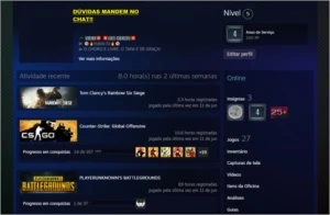 Conta Steam Maravilhosa PIKA