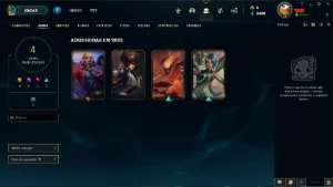 conta lol smurf diamante 3 - League of Legends