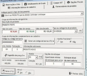 Sistema para Comércio TagComercio Licença vitalícia Original - Others