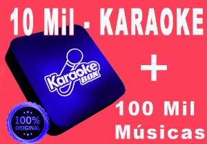 10 Mil Karaokê +  100 Mil Musicas + Vídeos Clipes - Outros