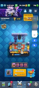 Conta de Clash Royale + brawl stars, aceito ofertas.