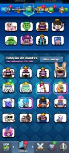 Conta de Clash Royale + brawl stars, aceito ofertas.