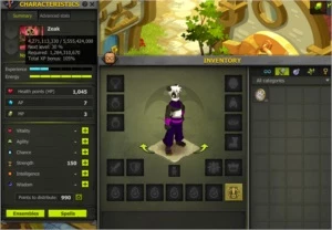 Pandawa 199 scroll Força - Dofus