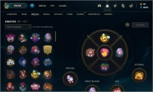 CONTA LOL 423 SKINS RARIDADE - League of Legends