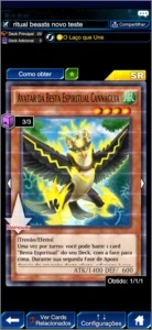 Conta Yugioh Duel Links com Deck ritual beast e yosenju - Outros