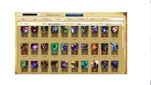 CONTA DE LOL 44 CAMPEÕES+SKINS E MAESTRIA PRATA 3 - League of Legends