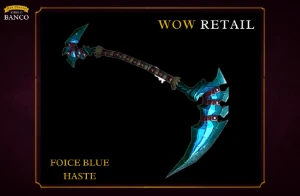 World of Warcraft - Skin de Arma Foice Haste (Transmog) - Blizzard