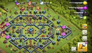 Vendo conta de cv13 quase full - Clash of Clans