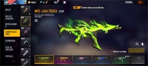 CONTA GEMADA ANGELICAL AZUL + CALÇA JAZZ + CALÇA DOWN + BAND - Free Fire