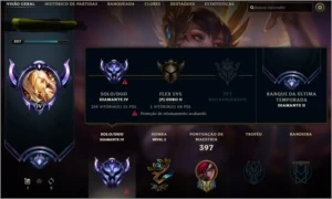 Diamante lol todos os campeões 132 skins - League of Legends