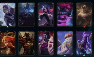 Diamante lol todos os campeões 132 skins - League of Legends
