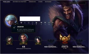 Conta gold 3 smurf - League of Legends LOL