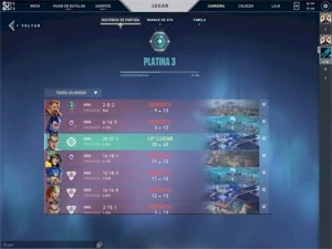 CONTA VALORANT / PLATINA 3 / COM SKINS / FULL ACESSO