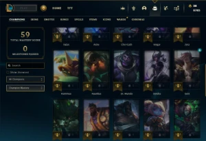 Bronze 3 com 40 Champs e 18 Skins + 1050 RP - League of Legends LOL