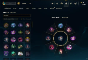 Bronze 3 com 40 Champs e 18 Skins + 1050 RP - League of Legends LOL