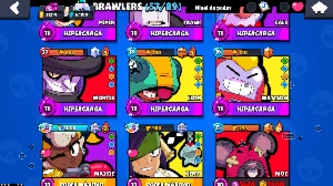 Conta Brawl + clash of clans - Brawl Stars