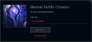 compro conta lol com skins do skarner , qualquer level - League of Legends