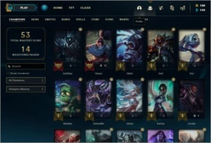 Conta League of Legends , skins, campeoes focados na midlane - League of Legends: Wild Rift LOL WR