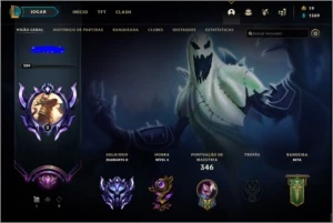 CONTA DIAMANTE 2 LEAGUE OF LEGENDS LOL