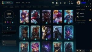 CONTA DIAMANTE 2 LEAGUE OF LEGENDS LOL