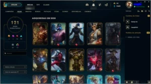 CONTA DIAMANTE 2 LEAGUE OF LEGENDS LOL
