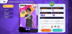 Conta Pokémon GO e Unite