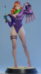 Scoobt Doo - Daphne Blakely - 3d stl - Outros
