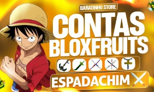 ⚠️⚔️SUPER PROMOÇÃOContas Blox Fruits Espadachim⚔️⚠️ - Roblox