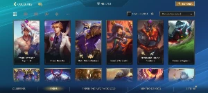 Conta de wild rift com 42 Skins e level 106 - League of Legends: Wild Rift LOL WR