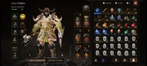 Conta Diablo Immortal Bárbaro, 300 Excelência, Srv Oza