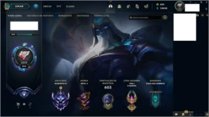 Conta D4, 256 skins, todos os champs - League of Legends LOL