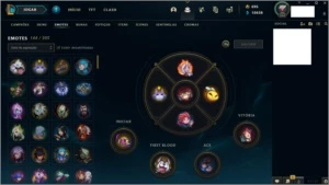 Conta D4, 256 skins, todos os champs - League of Legends LOL