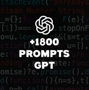 Pack +1800 Prompts De Comando Secretos Chat Gpt - Softwares e Licenças